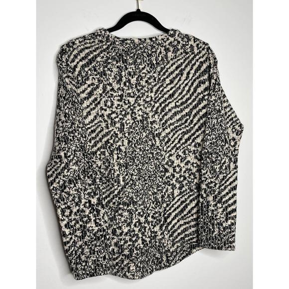 Skovhuus Crewneck Pullover Metallic Threaded Knit Sweater - Picture 5 of 5